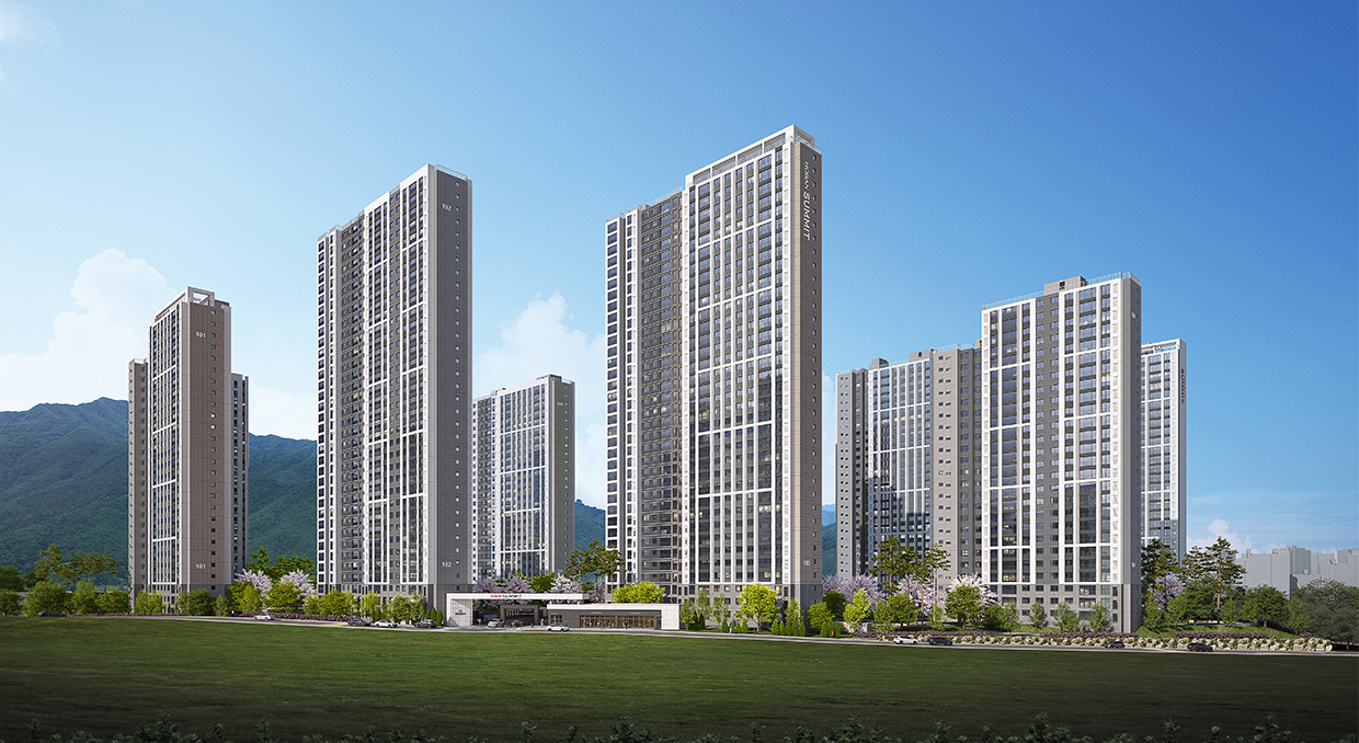 호반써밋 경산 상방공원 1BL 